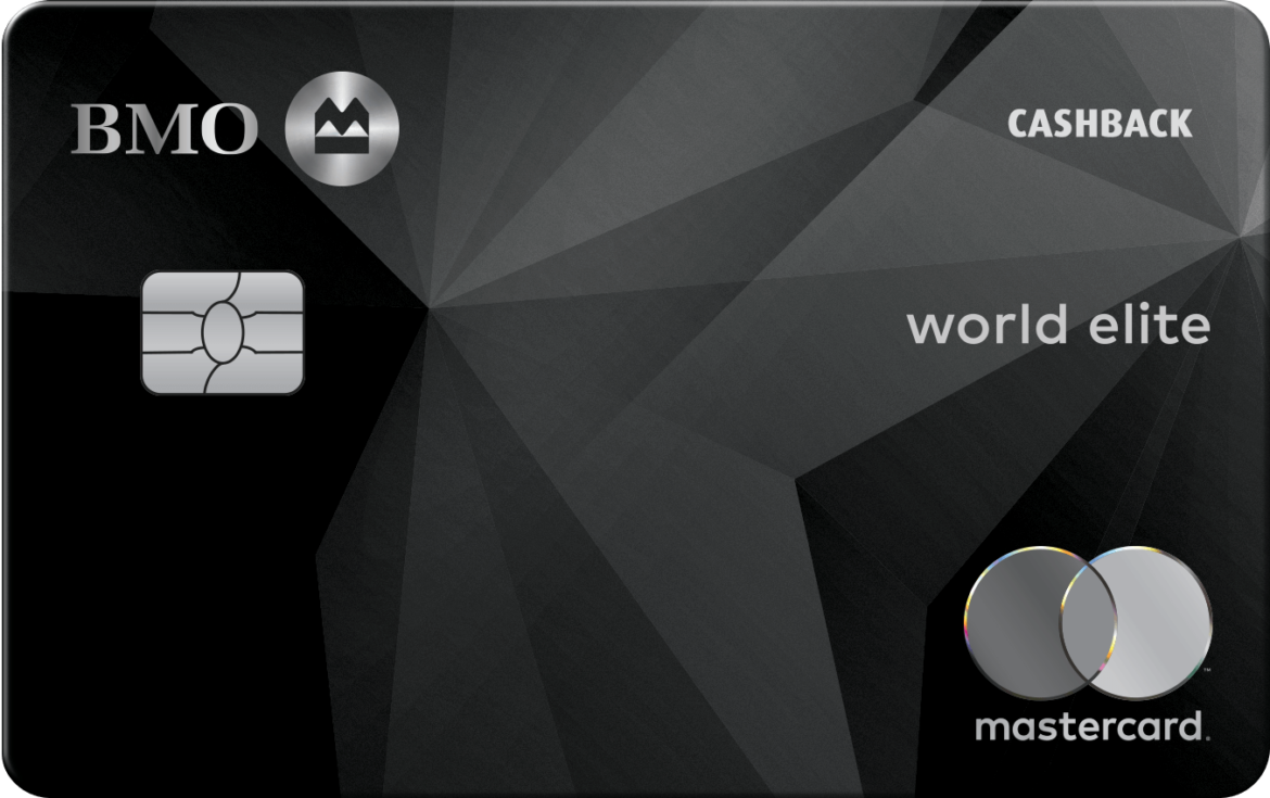 BMO CashBack World Elite Mastercard 信用卡卡面