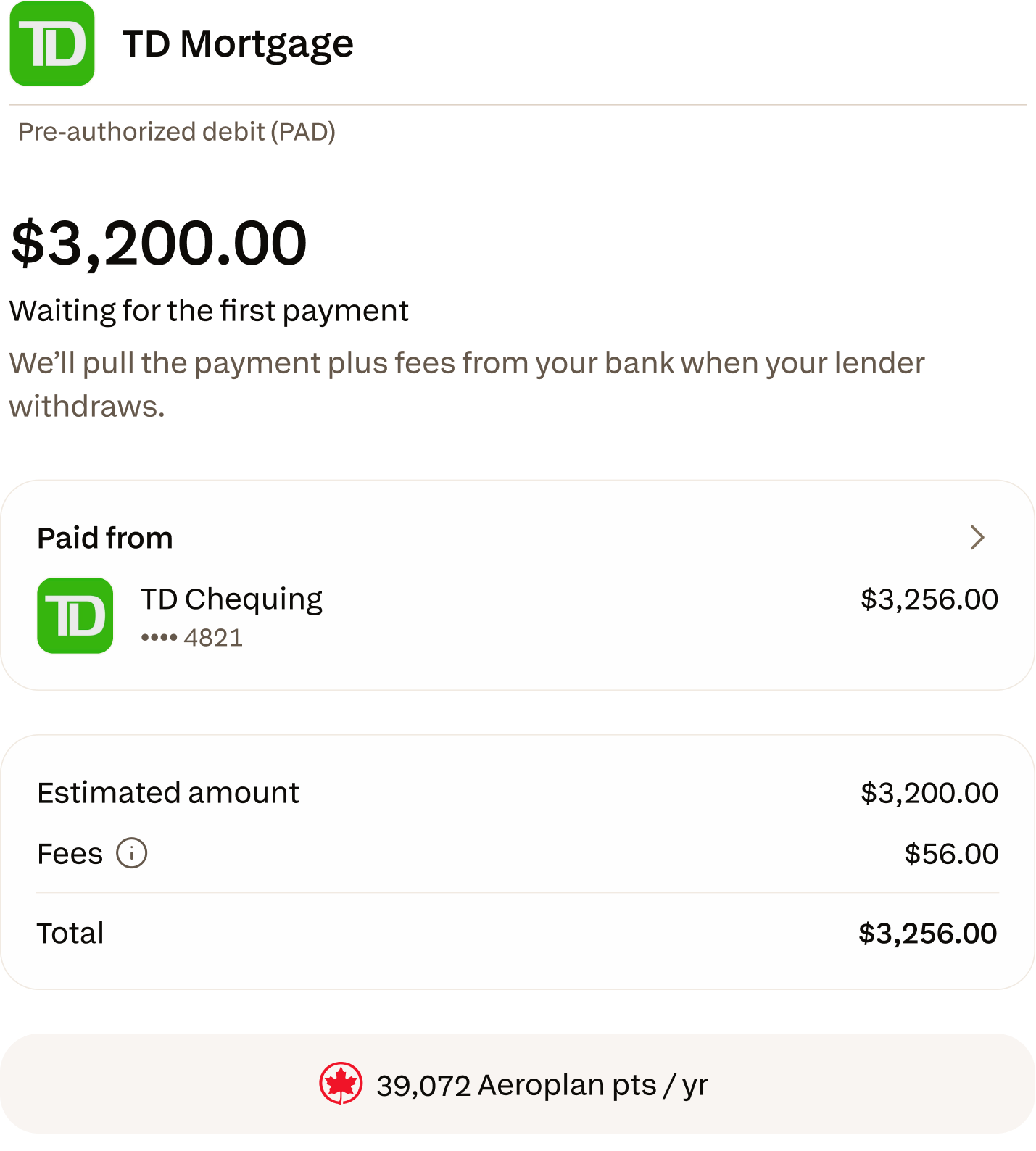 Chexy 房贷设置界面
