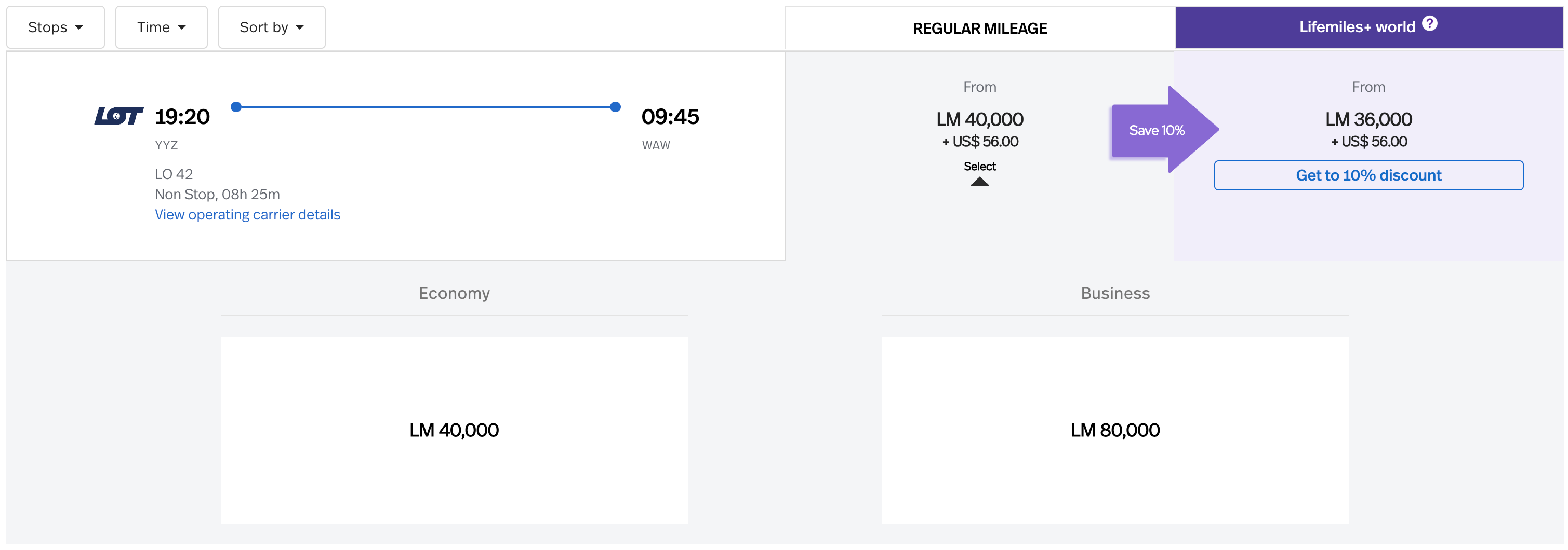 Avianca LifeMiles 买分最高加赠 145%，每里程成本低至 1.35 美分