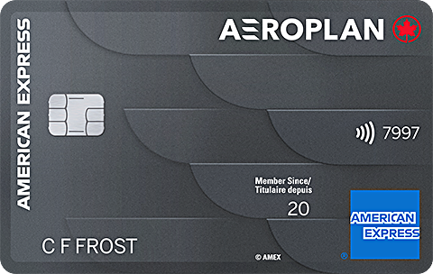 American Express Aeroplan Card 信用卡卡面
