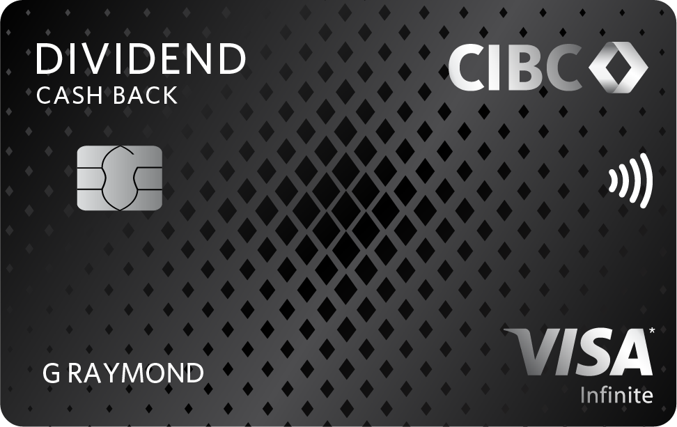 CIBC Dividend Visa Infinite Card 信用卡卡面