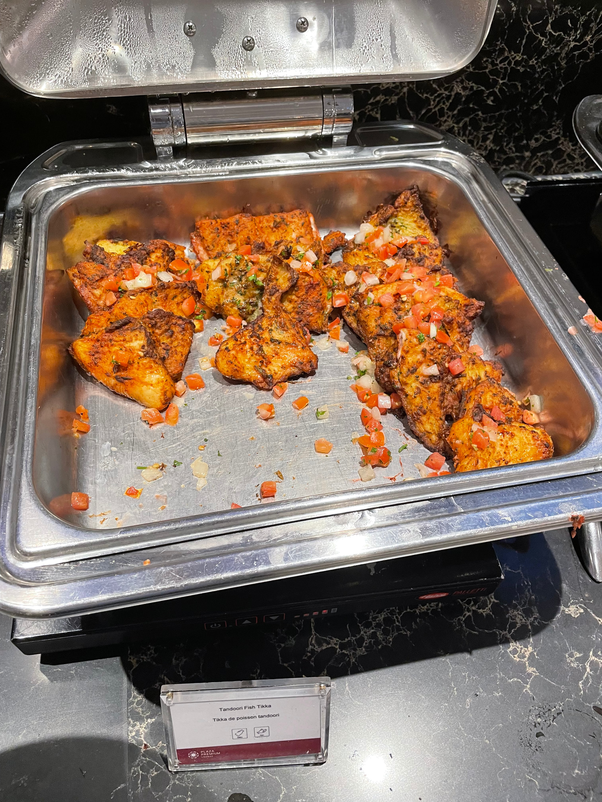 热菜：坦都里烤鱼（Tandoori Fish Tikka）