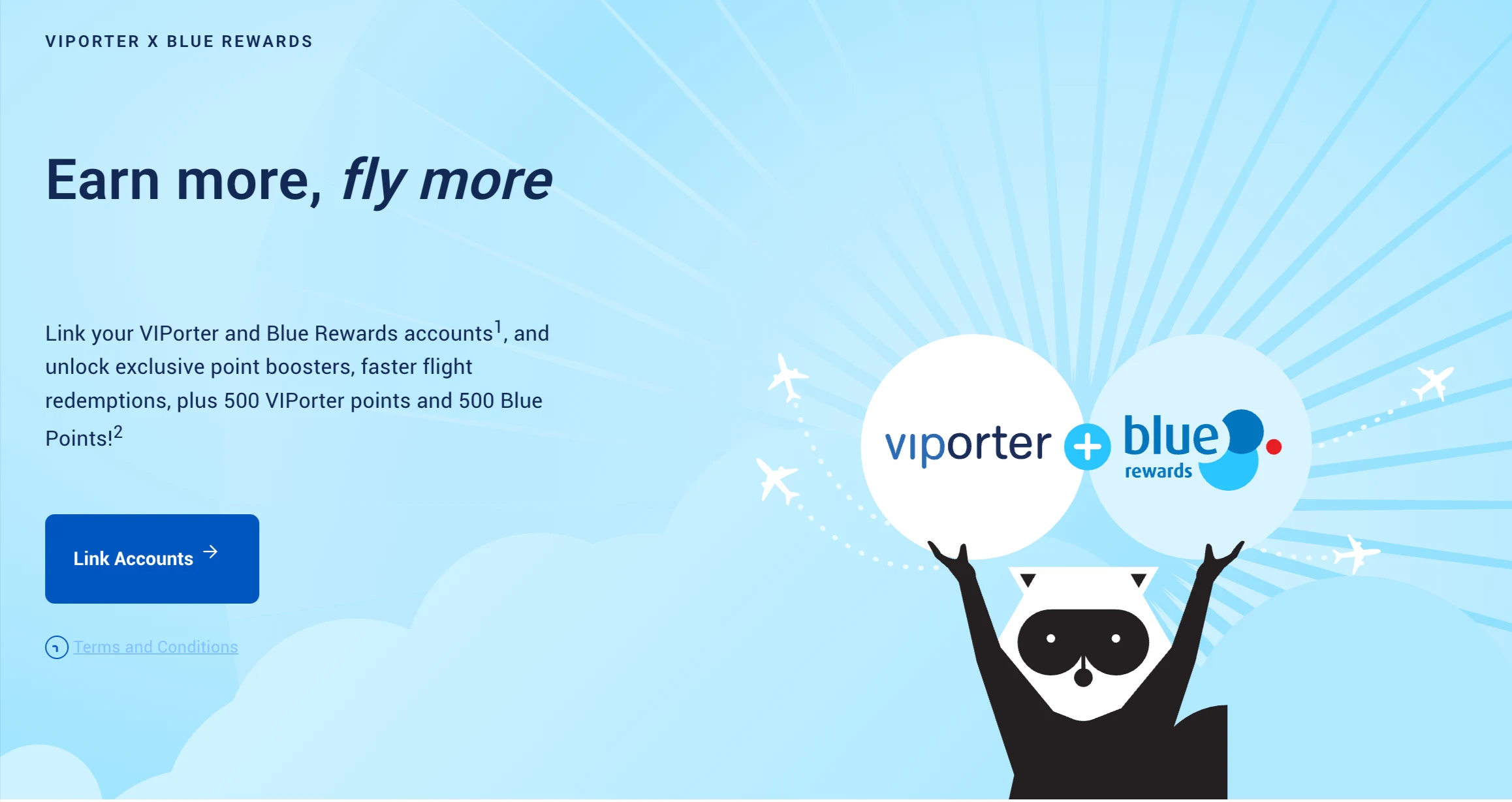 Blue Rewards 牵手 Porter：绑定账户双拿 500 分开卡礼，订 Porter 机票最多返 7,500 Blue Points