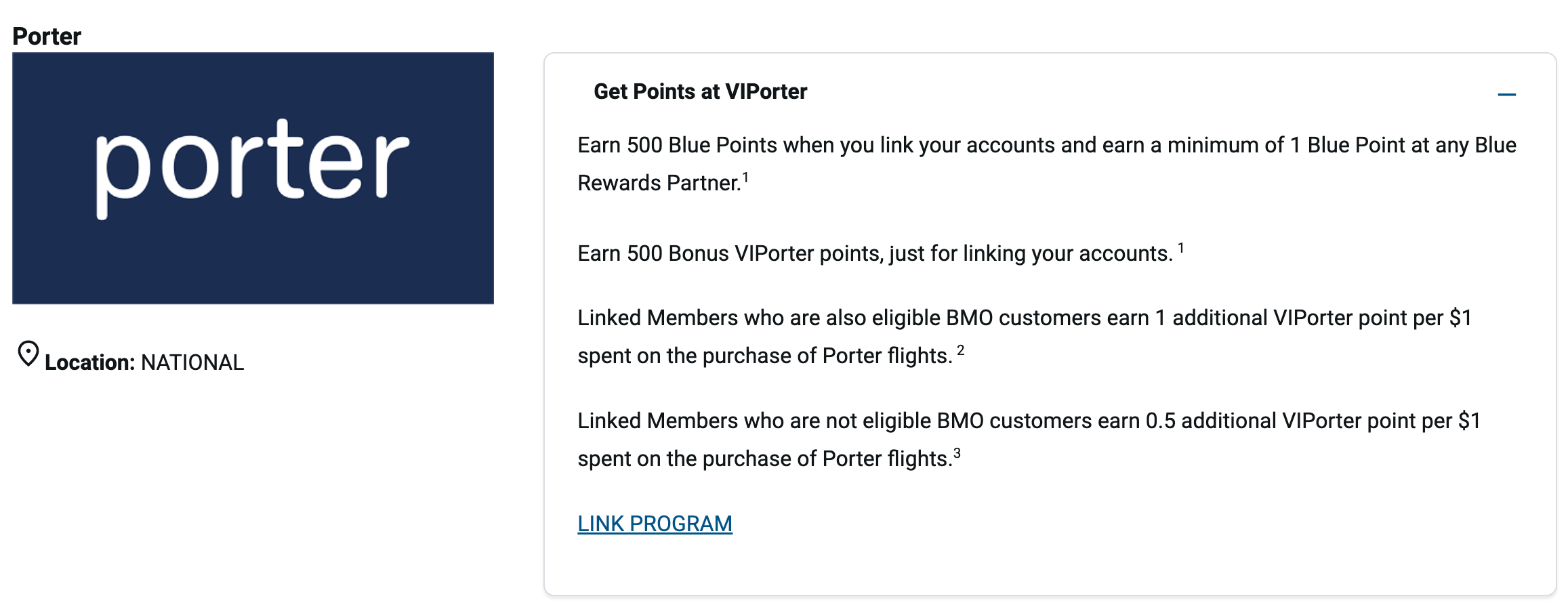 Blue Rewards 牵手 Porter：绑定账户双拿 500 分开卡礼，订 Porter 机票最多返 7,500 Blue Points