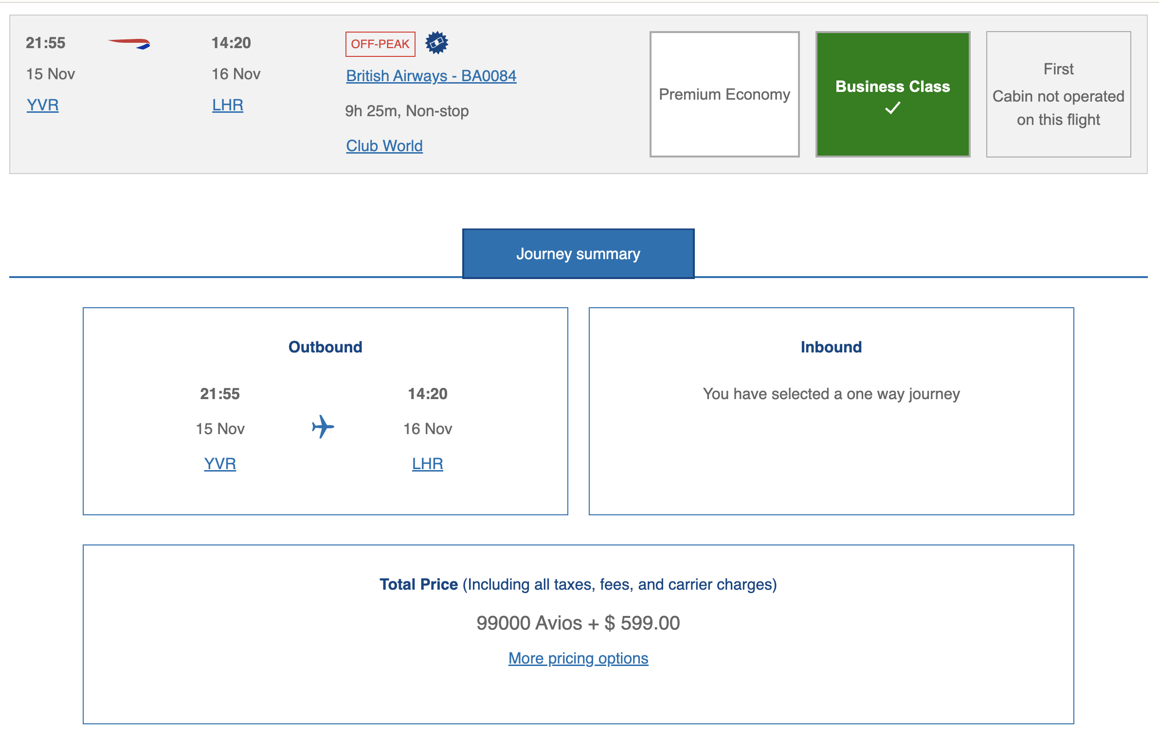 英航同行机票券（Companion Voucher）完全攻略：加拿大华人如何用一张 RBC 信用卡换出双人商务舱