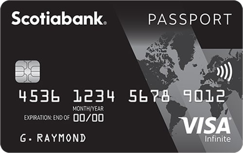 Scotia Passport Visa Infinite 信用卡卡面