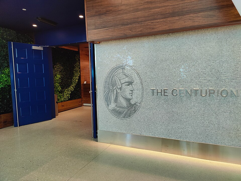 纽约 JFK 机场 American Express Centurion 贵宾室入口