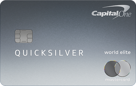 Capital One Quicksilver World Elite Mastercard 卡面