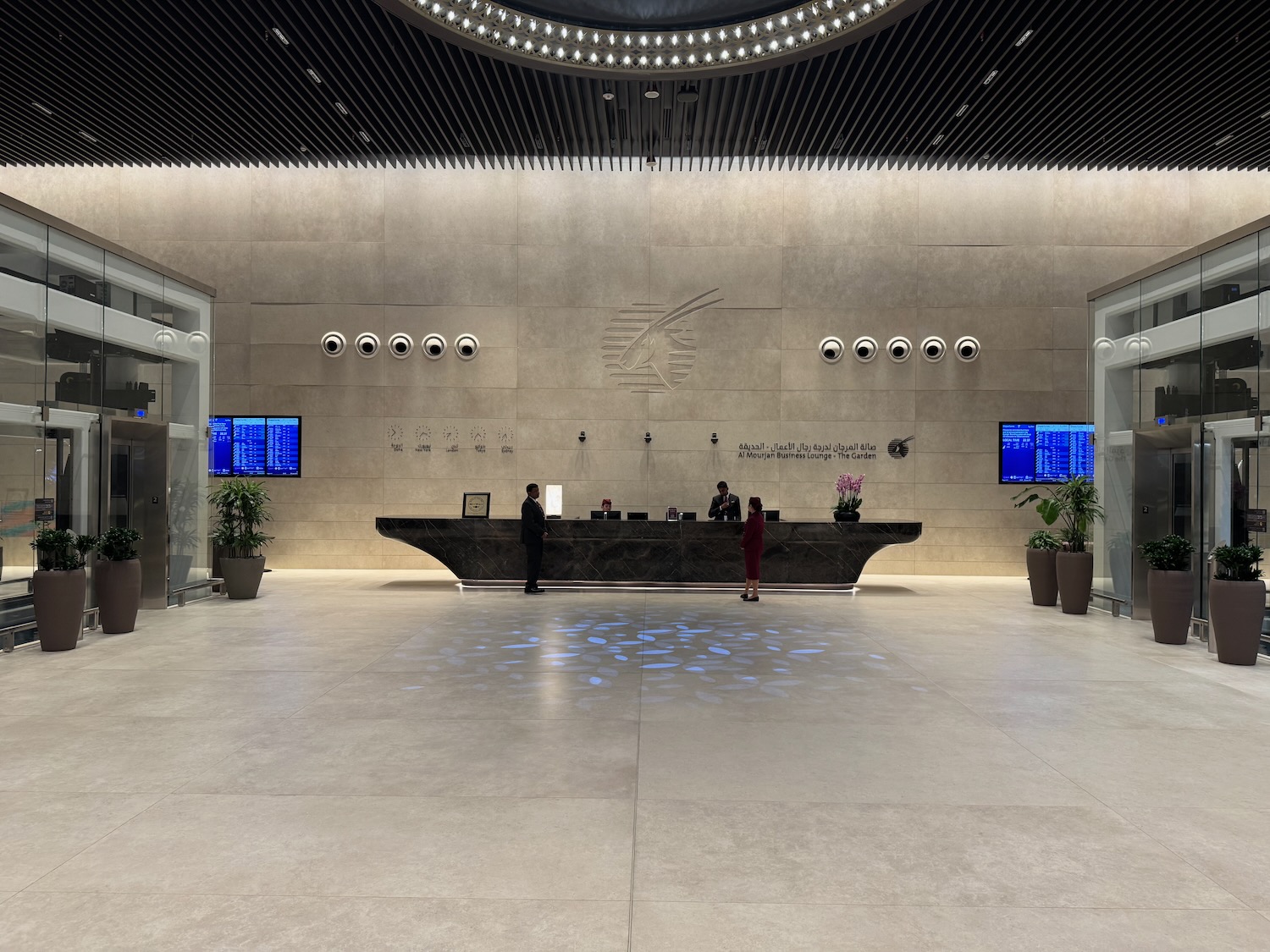 在多哈花园里度过八小时：卡塔尔航空 Al Mourjan 商务舱休息室 The Garden 实测